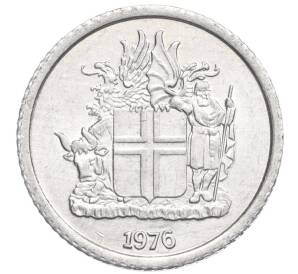 1 крона 1976 года Исландия — Фото №1