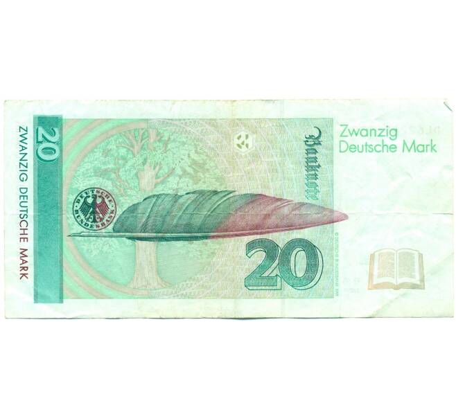 Банкнота 20 марок 1993 года Германия (Артикул: T11-12087) — Фото №2