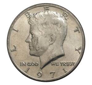1/2 доллара (50 центов) 1971 года США — Фото №1