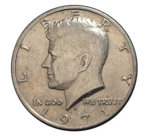 1/2 доллара (50 центов) 1971 года D США — Фото №1