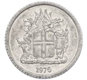 1 крона 1976 года Исландия — Фото №1