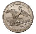 Монета 25 центов (1/4 доллара) 2018 года Р США «Национальные парки — №44 Национальное побережье острова Камберленд» (Артикул M2-8324)