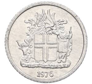 1 крона 1976 года Исландия — Фото №1