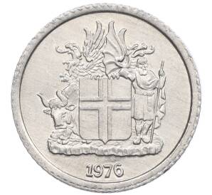 1 крона 1976 года Исландия — Фото №1