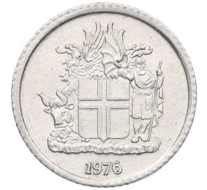 1 крона 1976 года Исландия — Фото №1