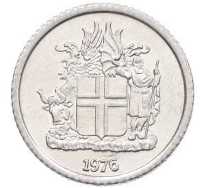 1 крона 1976 года Исландия — Фото №1