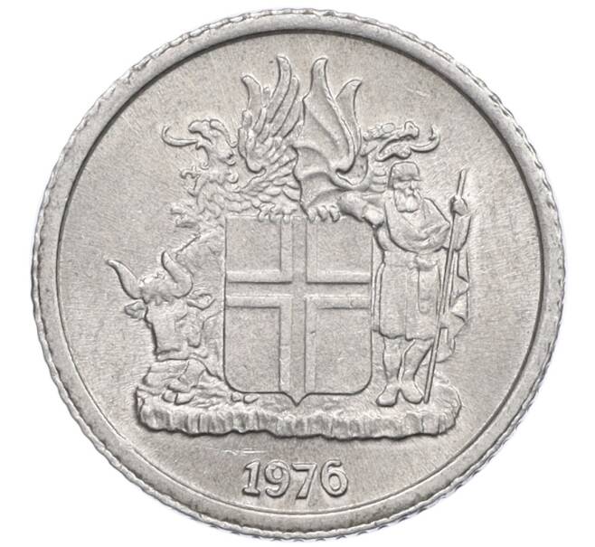 Монета 1 крона 1976 года Исландия (Артикул: K12-34778) — Фото №1