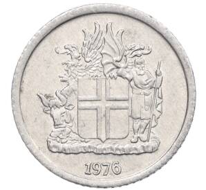 1 крона 1976 года Исландия — Фото №1