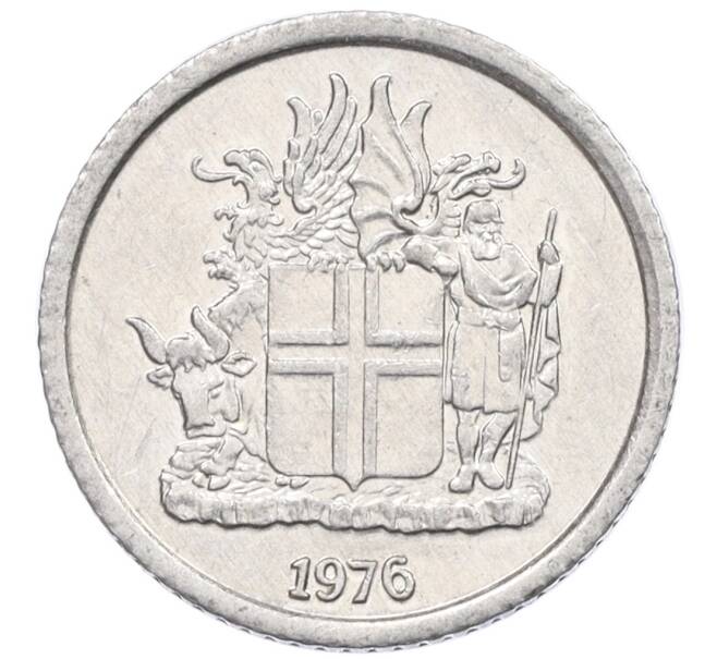 Монета 1 крона 1976 года Исландия (Артикул: K12-34780) — Фото №1