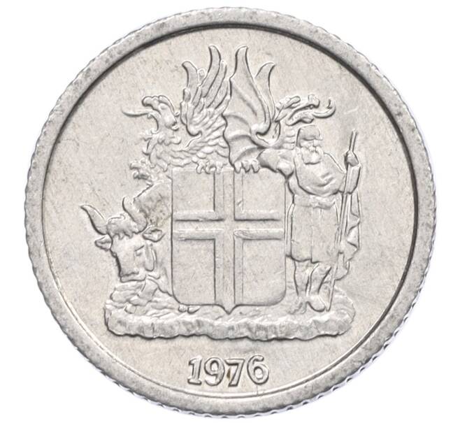Монета 1 крона 1976 года Исландия (Артикул: K12-34781) — Фото №1