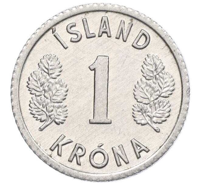 Монета 1 крона 1976 года Исландия (Артикул: K12-34783) — Фото №2