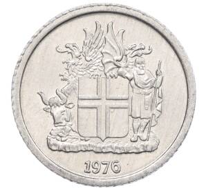 1 крона 1976 года Исландия — Фото №1