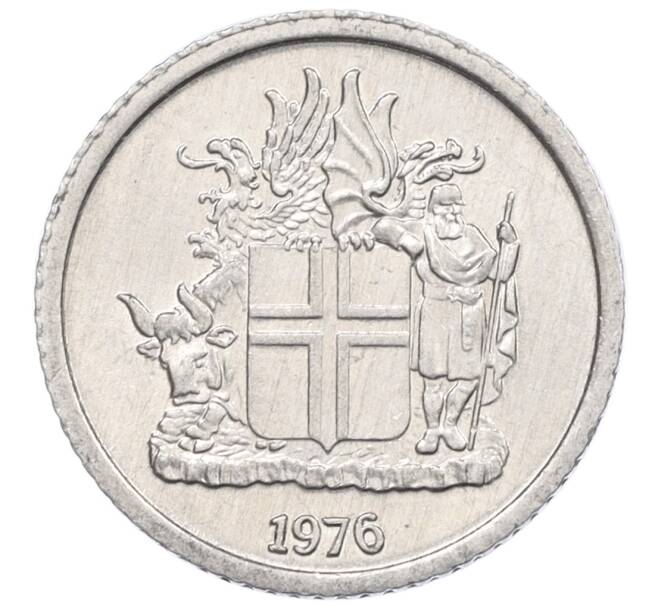 Монета 1 крона 1976 года Исландия (Артикул: K12-34785) — Фото №1