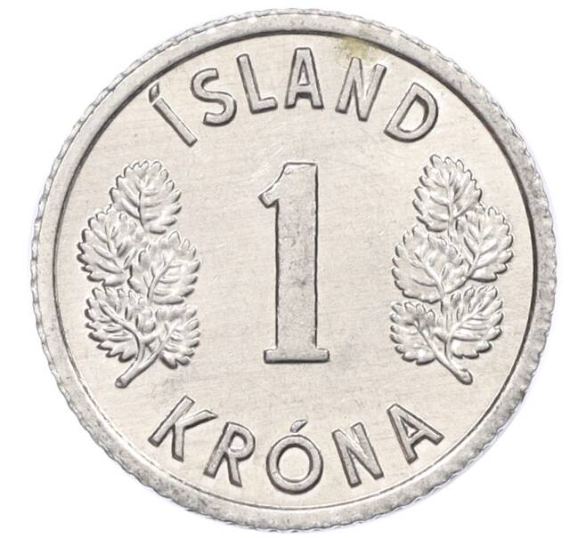 Монета 1 крона 1976 года Исландия (Артикул: K12-34789) — Фото №2