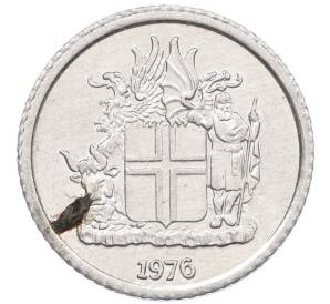 1 крона 1976 года Исландия — Фото №1