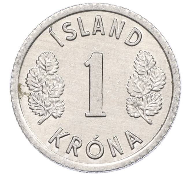 Монета 1 крона 1976 года Исландия (Артикул: K12-34791) — Фото №2
