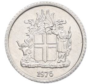1 крона 1976 года Исландия — Фото №1