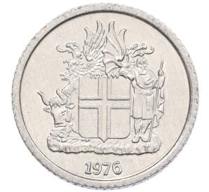 1 крона 1976 года Исландия — Фото №1