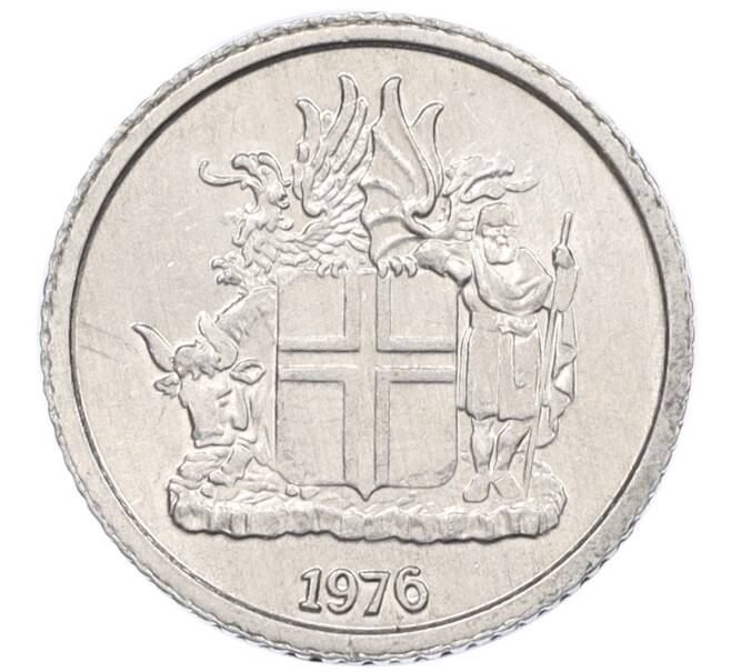 Монета 1 крона 1976 года Исландия (Артикул: K12-34794) — Фото №1