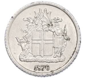 1 крона 1976 года Исландия — Фото №1