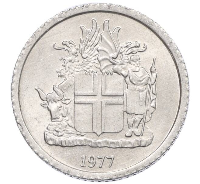 Монета 1 крона 1977 года Исландия (Артикул: K12-34799) — Фото №1