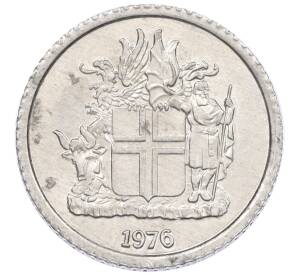 1 крона 1976 года Исландия — Фото №1