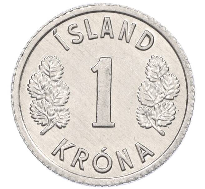 Монета 1 крона 1976 года Исландия (Артикул: K12-34803) — Фото №2