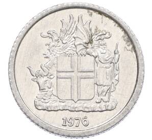 1 крона 1976 года Исландия — Фото №1