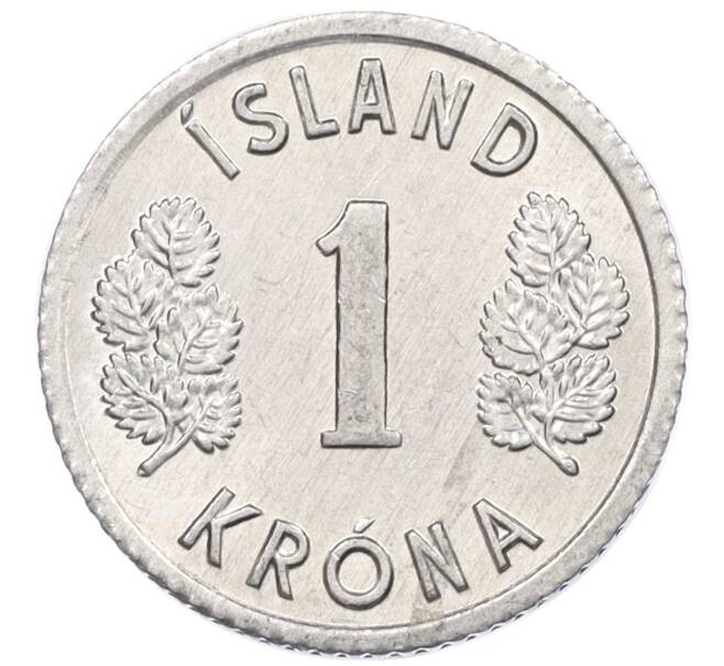 Монета 1 крона 1976 года Исландия (Артикул: K12-34809) — Фото №2
