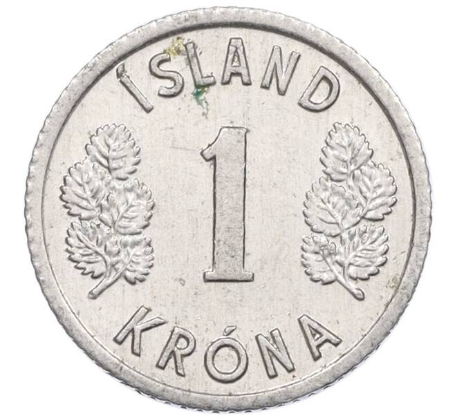 Монета 1 крона 1976 года Исландия (Артикул: K12-34812) — Фото №2