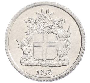 1 крона 1976 года Исландия — Фото №1
