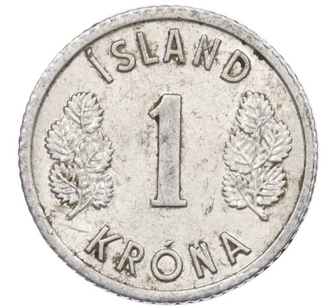Монета 1 крона 1976 года Исландия (Артикул: K12-34816) — Фото №2