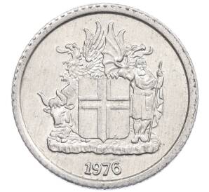 1 крона 1976 года Исландия — Фото №1