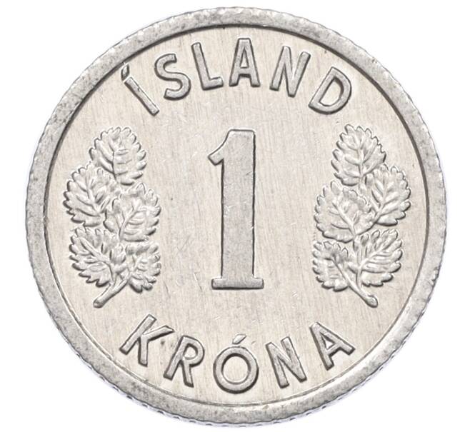 Монета 1 крона 1976 года Исландия (Артикул: K12-34818) — Фото №2