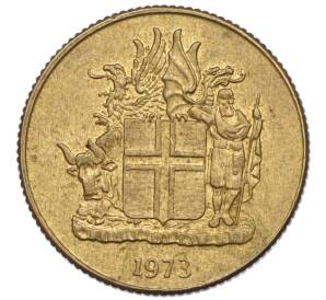 1 крона 1973 года Исландия — Фото №1