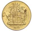 Монета 1 крона 1975 года Исландия (Артикул: K12-34849) — Фото №1