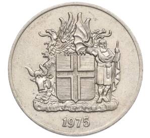 10 крон 1975 года Исландия — Фото №1