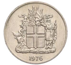 10 крон 1976 года Исландия — Фото №1