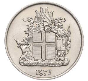 10 крон 1977 года Исландия — Фото №1