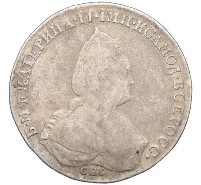 Монета 1 рубль 1789 года СПБ ТI ЯА (Артикул: K27-86180) — Фото №1