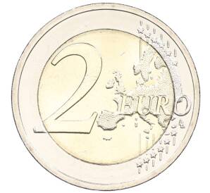 2 евро 2024 года Литва «Соломенные сады» — Фото №2