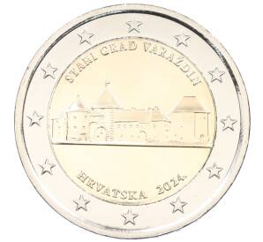 2 евро 2024 года Хорватия «Старый город Вараждин» — Фото №1