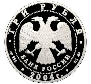 3 рубля 2004 года ММД «XXVIII летние Олимпийские Игры в Афинах 2004» — Фото №2