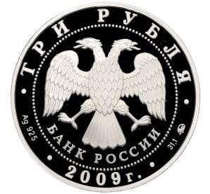 3 рубля 2009 года ММД «ЕврАзЭС — Сказки народов России» — Фото №2