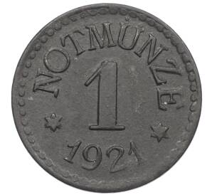 1 пфенниг 1921 года Германия — город Шауенштайн (Нотгельд) — Фото №2