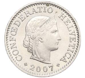 10 раппенов 2007 года Швейцария — Фото №1