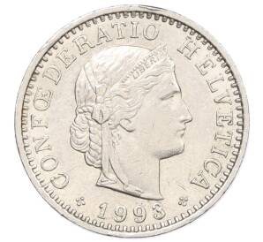 20 раппенов 1993 года Швейцария — Фото №1