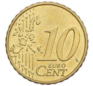 10 евроцентов 2002 года D Германия — Фото №2