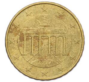 10 евроцентов 2002 года D Германия — Фото №1