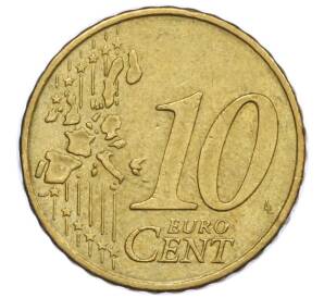 10 евроцентов 2002 года D Германия — Фото №2